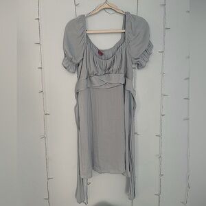 Short sleeve, sky blue mini dress. Size:XL Brand: francesca’s